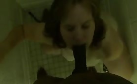 Somebody\\\'s Wife Sucking That Hung Nigga In the Bathroom - thumb 2