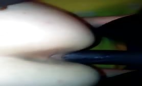 Pumping her ass with cum spread - thumb 1